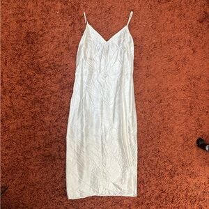 Vintage Nation-Wide White Slip Dress